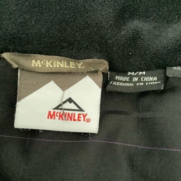 ‎McKINLEY BLACK WINTER COAT SIZE MEDIUM - Picture 11 of 15